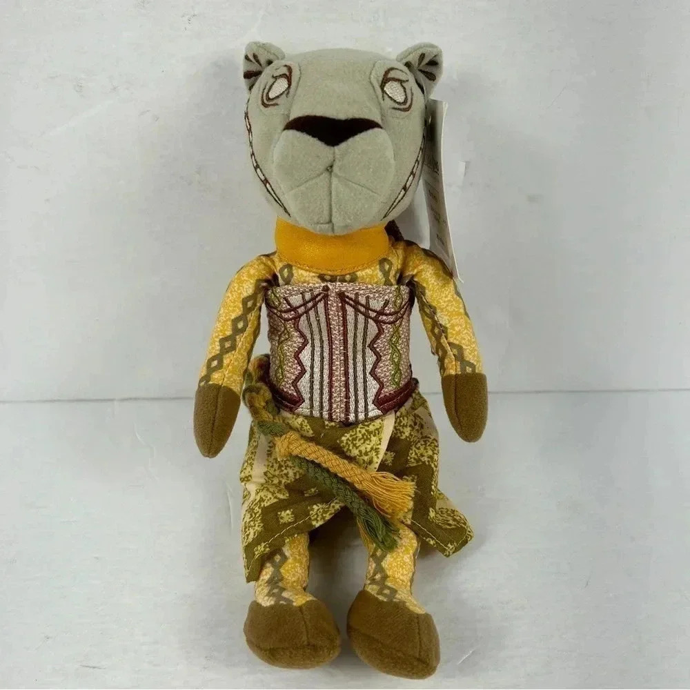 Disney Lion King Broadway Musical Nala 8" Plush Julie Taymor Design NWT Rare